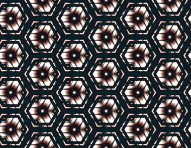 Yıldız parlak renkler, geometrik seamless modeli