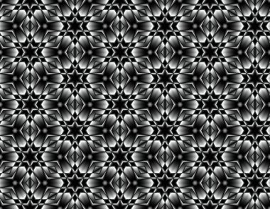 Fraktal sorunsuz vektör görüntü elem zıt ile yıldız