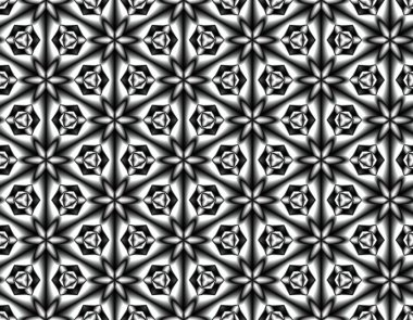 Vektör kesintisiz resim şık bir tasarımda geometrik şekiller