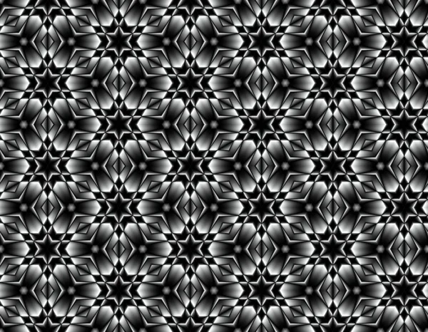 Fraktal sorunsuz vektör görüntü elem zıt ile yıldız