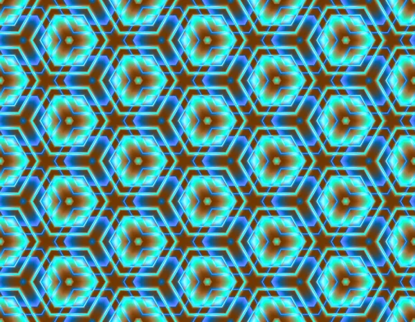 Patrón inconsútil colorido de elementos geométricos con contraste — Vector de stock