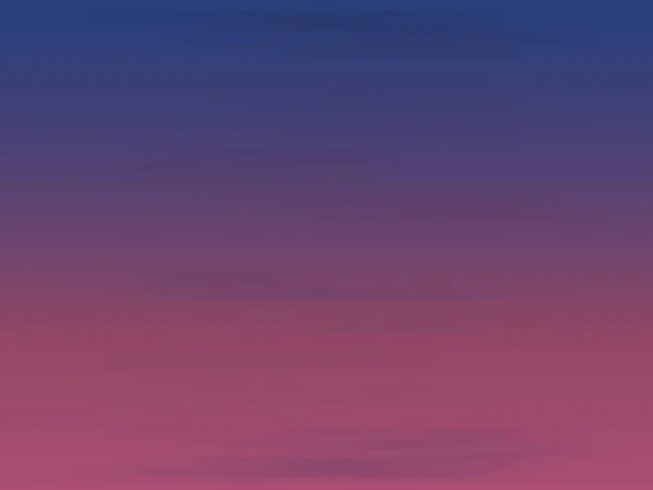 Nuages dans le ciel au coucher du soleil — Image vectorielle