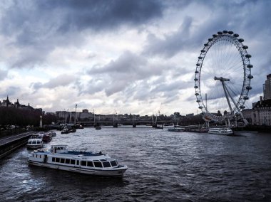 Thames Nehri, Londra Gözü ve Londra Şehir Merkezi