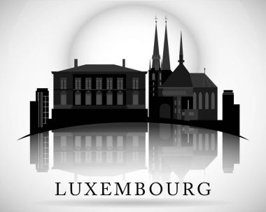 Modern Lüksemburg Skyline tasarımı