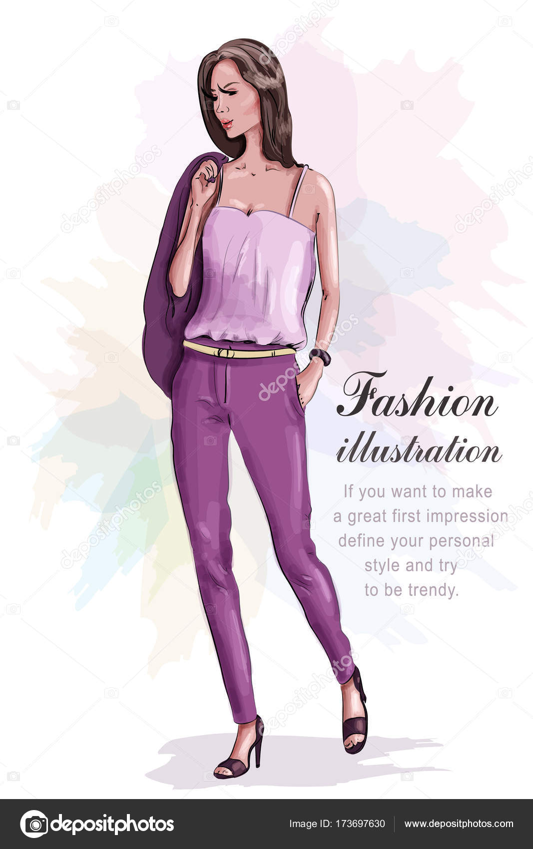 Fashion Sketch Poses Stock Photos - 62,576 Images | Shutterstock