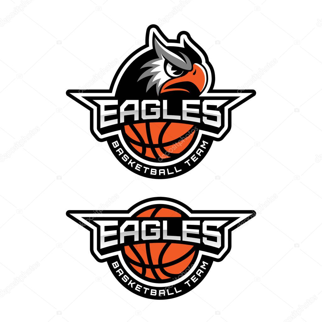 Eagle mascot template