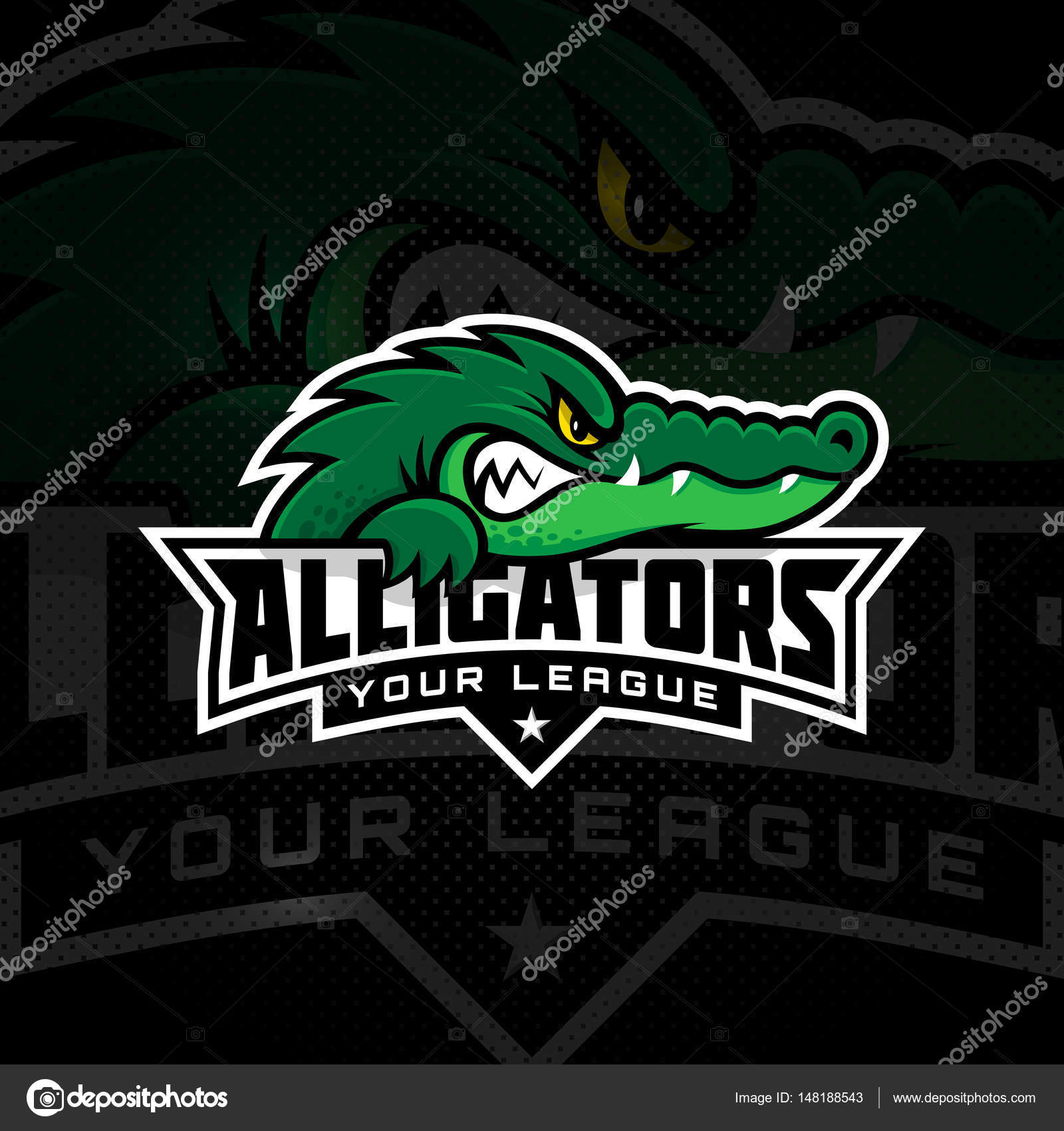 crocodile mascot template stock vector jazzzzzvector 148188543