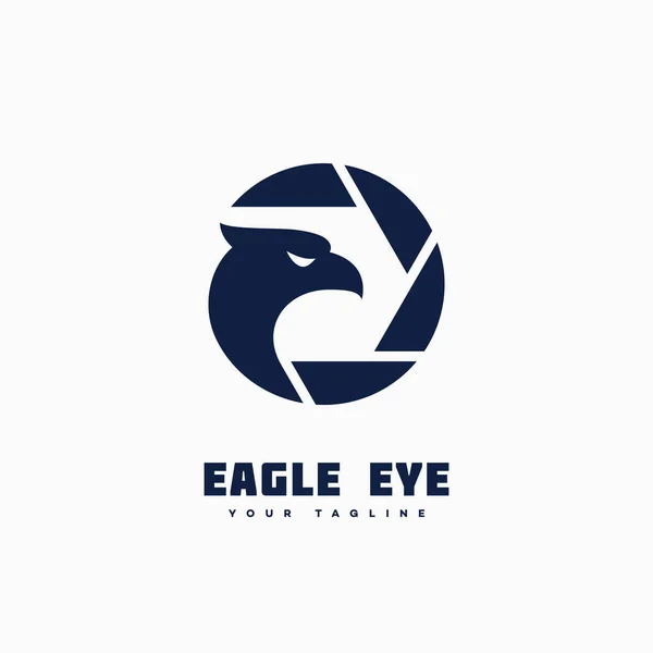 Plantilla de logotipo de águila — Vector de stock
