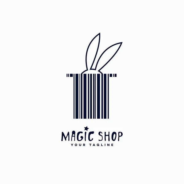 Magasin de magie logo — Image vectorielle