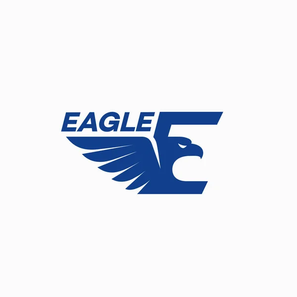 Eagle Logo šablona — Stockový vektor