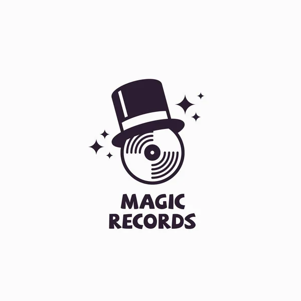 Magia registros logo — Vector de stock