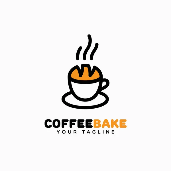 咖啡烘烤徽标 — 图库矢量图片