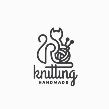 Örgü logo şablonu