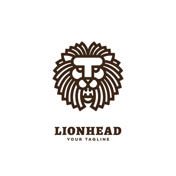Lion logotyp mall — Stock vektor