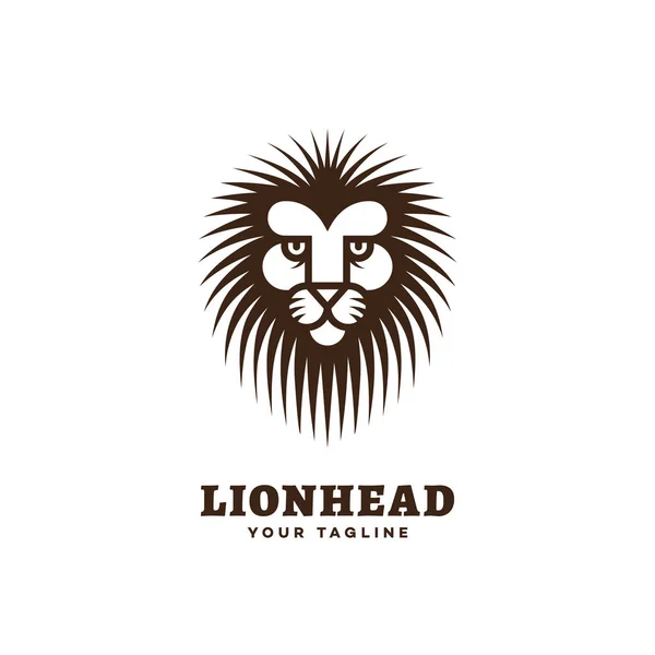 Πρότυπο λογότυπο λιοντάρι — Διανυσματικό Αρχείο