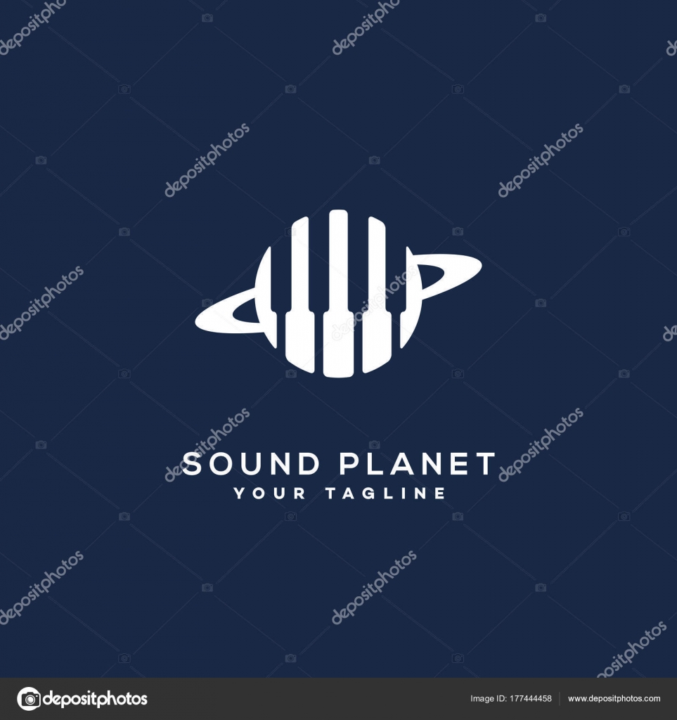 音の惑星ロゴ ストックベクター C Jazzzzzvector 音の惑星ロゴ ストックベクター C Jazzzzzvector
