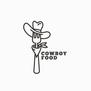Kovboy gıda logosu
