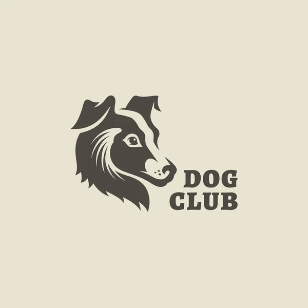 Dog club logo — Stock Vector