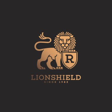 Aslan Logo şablonu
