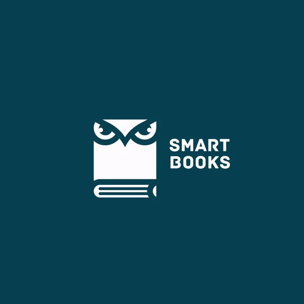 Smart books logo — Stock Vector