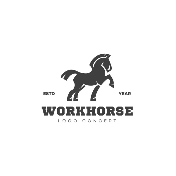 Logo del caballo Ilustraciones de stock libres de derechos