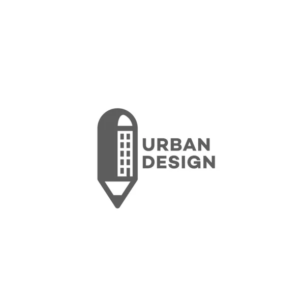 Diseño urbano logo — Vector de stock