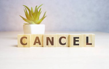 Bina blokları ob tablosu ile yapılan iptal sözcüğü