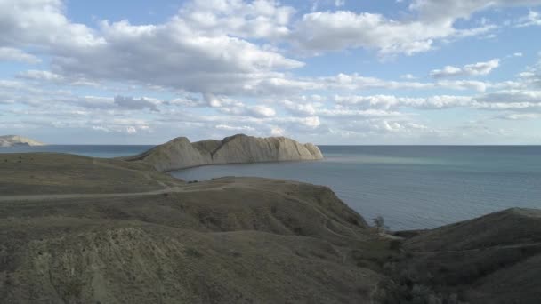 Video Kustnära Natur Landskap — Stockvideo