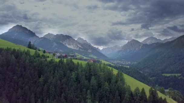 Voo Aéreo Sobre Dolomitas — Vídeo de Stock