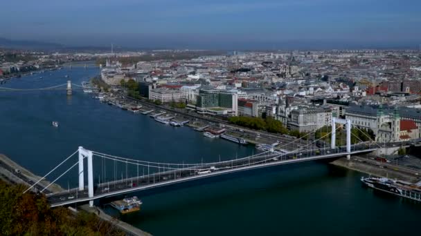 Vídeo Budapeste Top View — Vídeo de Stock