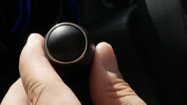 Changer Les Modes Phares Dans Voiture Séquences — Video