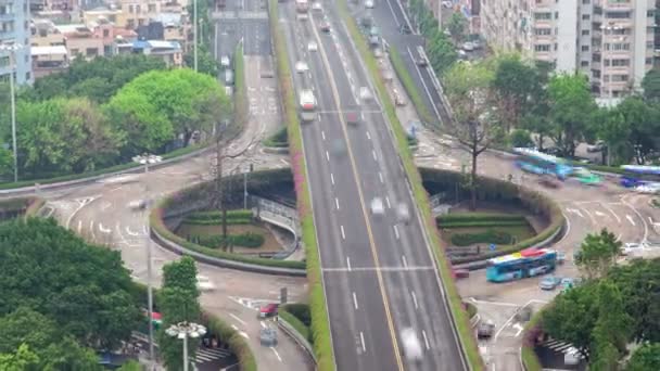 广州环城公路交通景观中国 — 图库视频影像