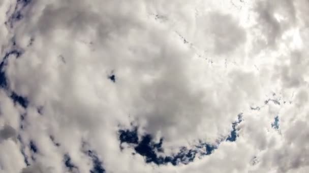 Video Cielo Nuvoloso Paesaggio — Video Stock