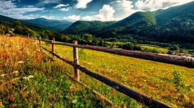 HDR dağ manzarasının videosu