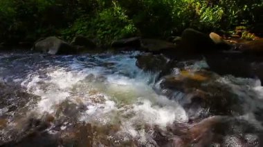 Dağ Akıntısı Manzarası Videosu