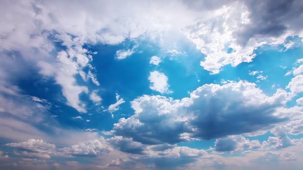 Vídeo Céu Nuvens — Vídeo de Stock