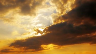 Sunset Nature Timelapse Videosu