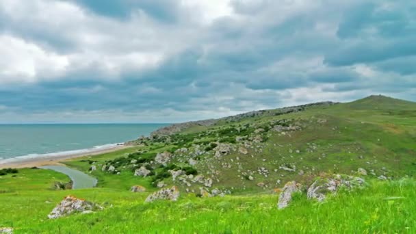 Vidéo Paysage Des Collines Vertes — Video