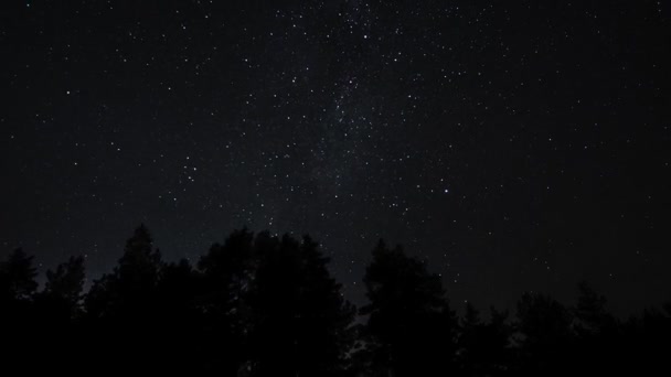 Calea Lactee Galaxy Time Lapse — Videoclip de stoc
