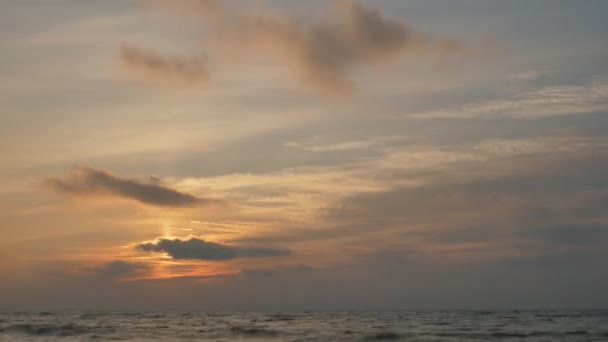 Wideo Zachmurzenia Słońca Timelapse — Wideo stockowe