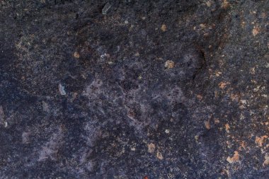 Çelik paspaslar kırmızı paslanmış. Demir yüzey paslanmış.