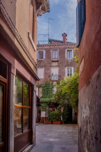 Ulica Serce Wenecji Włochy — Zdjęcie stockowe