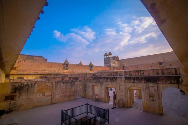 Der Haremsteil Des Palastes Bernstein Fort Jaipur Rajasthan Indien — Stockfoto