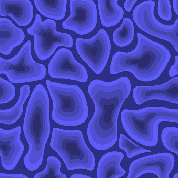 Abstrakter Nahtloser Hintergrund Blautönen — Stockvektor