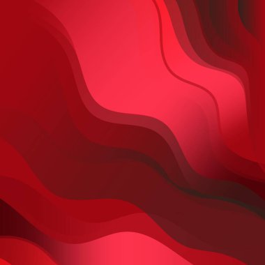 kırmızı soyut dalga gerilemesi