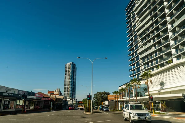 Zona Comercial Del Suburbio Applecross Perth Australia Occidental — Foto de Stock