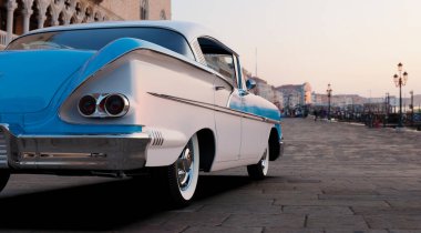 3D Görüntü Klasik Amerikan Otomobili, 3D Görüntü 