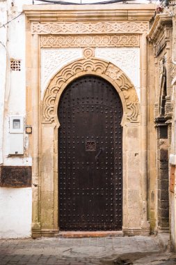 Geleneksel kapı, Essaouira, Fas