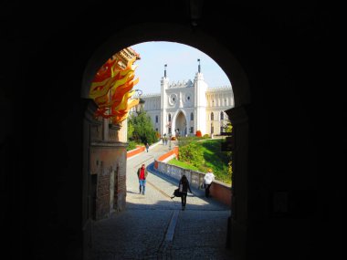 Eski Lublin kasabasının Kalesi