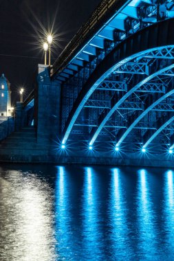 Boston, MA, ABD - Uzun metrajlı gece fotoğrafları.